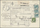 Delcampe - Denmark: 1920/1995, Parcel Depatch Forms/Freight Papers Etc., Assortment Of 50 I - Altri & Non Classificati