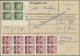 Delcampe - Denmark: 1920/1995, Parcel Depatch Forms/Freight Papers Etc., Assortment Of 50 I - Other & Unclassified