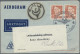 Denmark: 1936/1978, Assortment Of Apprx. 140 Airmail Covers/cards, Showing Espec - Other & Unclassified