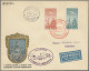 Delcampe - Denmark: 1936/1978, Assortment Of Apprx. 140 Airmail Covers/cards, Showing Espec - Sonstige & Ohne Zuordnung