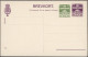 Denmark - Postal Stationery: 1885/1965 (ca.), Reply Cards (Double Cards), Collec - Interi Postali