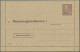 Delcampe - Denmark - Postal Stationery: 1953/1965, Letter Cards For Population Register, Lo - Postwaardestukken