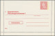 Denmark - Postal Stationery: 1953/1965, Letter Cards For Population Register, Lo - Interi Postali