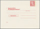 Denmark - Postal Stationery: 1953/1965, Letter Cards For Population Register, Lo - Ganzsachen