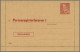 Delcampe - Denmark - Postal Stationery: 1953/1965, Letter Cards For Population Register, Lo - Interi Postali