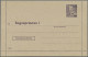 Delcampe - Denmark - Postal Stationery: 1953/1965, Letter Cards For Population Register, Lo - Ganzsachen