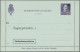 Delcampe - Denmark - Postal Stationery: 1953/1965, Letter Cards For Population Register, Lo - Ganzsachen