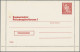 Denmark - Postal Stationery: 1953/1967, Letter Cards For Population Register, Lo - Ganzsachen