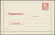 Delcampe - Denmark - Postal Stationery: 1953/1967, Letter Cards For Population Register, Lo - Enteros Postales