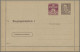 Delcampe - Denmark - Postal Stationery: 1953/1967, Letter Cards For Population Register, Lo - Entiers Postaux