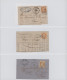 France: 1820/1950 (ca.), Collection Of Apprx. 360 Covers/cards From Some Stample - Colecciones Completas