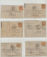 France: 1820/1950 (ca.), Collection Of Apprx. 360 Covers/cards From Some Stample - Colecciones Completas