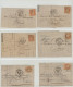 France: 1820/1950 (ca.), Collection Of Apprx. 360 Covers/cards From Some Stample - Verzamelingen
