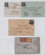 France: 1820/1950 (ca.), Collection Of Apprx. 360 Covers/cards From Some Stample - Sammlungen