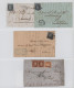 France: 1820/1950 (ca.), Collection Of Apprx. 360 Covers/cards From Some Stample - Verzamelingen