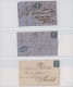 Delcampe - France: 1820/1950 (ca.), Collection Of Apprx. 360 Covers/cards From Some Stample - Verzamelingen