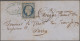 Delcampe - France: 1852/1874, Assortment Of Apprx. 188 Letters Bearing Frankings Ceres+Napo - Verzamelingen