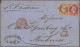 Delcampe - France: 1852/1874, Assortment Of Apprx. 188 Letters Bearing Frankings Ceres+Napo - Verzamelingen