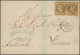 France: 1862/1871 Napoleon Group Of 14 Covers And 9 Used Stamps, With Single Mul - Sammlungen