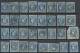 Delcampe - France: 1870/1871, BORDEAUX 20c. Blue, Specialised Assortment/collection Of Appr - Colecciones Completas