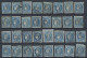 Delcampe - France: 1870/1871, BORDEAUX 20c. Blue, Specialised Assortment/collection Of Appr - Collections