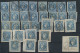 Delcampe - France: 1870/1871, BORDEAUX 20c. Blue, Specialised Assortment/collection Of Appr - Verzamelingen