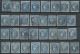 Delcampe - France: 1870/1871, BORDEAUX 20c. Blue, Specialised Assortment/collection Of Appr - Verzamelingen