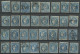 Delcampe - France: 1870/1871, BORDEAUX 20c. Blue, Specialised Assortment/collection Of Appr - Colecciones Completas