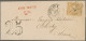 France: 1870/1875 Ceres: 12 Covers (one Postcard) Franked By Perf. Ceres Stamps - Sammlungen