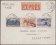 France: 1936/1966, Lot Of 32 Covers (plus One Monaco) Bearing Attractive Frankin - Collections