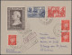 France: 1941/1945, Lot Of More Than 70 Commercial Covers/cards, E.g. Commemorati - Collections