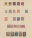 French Post Offices In The Levant: 1857/1903, Petty Used Collection On Leaves In - Otros & Sin Clasificación