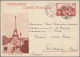 France - Postal Stationery: 1935/1938, Collection Of 24 Pictorial Stationeries, - Altri & Non Classificati