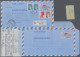 Delcampe - France - Postal Stationery: 1970/2000 (ca.), Collection Of 96 Used/unused Air Le - Sonstige & Ohne Zuordnung