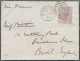 Delcampe - Gibraltar: 1840/1940's: 18 Covers, Postcards And Postal Stationery Items Sent Fr - Gibilterra