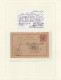 Greece: 1889/1914, Schöne Auf Albenblätter Aufgezogene Spezialsammlung "Die Kais - Storia Postale