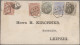 Great Britain: 1835/1890's: 40 Covers, Postcards And A Parcel Label All Franked - Other & Unclassified