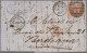 Delcampe - Great Britain: 1835/1890's: 40 Covers, Postcards And A Parcel Label All Franked - Other & Unclassified