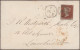 Great Britain: 1855/1875, Lot Of Four Covers, E.g. 1873 Cover To Melbourne Beari - Brieven En Documenten