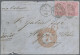 Great Britain: 1859/1928, Lot Of 35 Covers/cards (plus One Front), Slightly Vari - Storia Postale