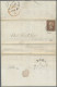 Delcampe - Great Britain - Post Marks: 1840/1844 Ca., Distinctive MALTESE CROSSES, Selectio - Marcophilie