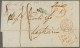 Italy -  Pre Adhesives  / Stampless Covers: 1840/1860, Over 30 Stampless Letters - 1. ...-1850 Prephilately