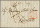 Italy -  Pre Adhesives  / Stampless Covers: 1840/1860, Over 30 Stampless Letters - 1. ...-1850 Prephilately