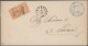 Italy: 1868/1958: Group Of 35 Covers, Postcards And Postal Stationery Items Incl - Verzamelingen