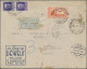 Italy: 1930/1943, Collection Of 24 Airmail Covers/cards, Incl. Better Frankings - Collections