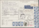 Italy - Postal Stationary: 1878/1990 (ca), Ca. 180-200 Used "Bullettino Di Spedi - Interi Postali