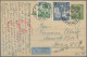 Yugoslavia: 1940/1941, Family Correspondence To Berlin, Assortment Of 26 Uprated - Lettres & Documents