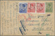 Yugoslavia: 1940/1941, Family Correspondence To Berlin, Assortment Of 26 Uprated - Briefe U. Dokumente