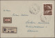Yugoslavia: 1946/1959 12 Covers With Single Frankings Incl. 12 D UPU On Register - Cartas & Documentos