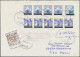 Croatia: 1991/2000, Collection Of Apprx. 650 Covers/cards In Five Lindner Binder - Croatia
